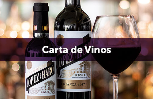 Carta de Vinos